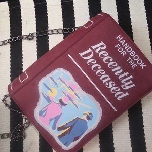 beetlejuice handbook for the recently deceased purse